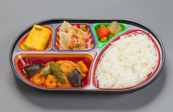 お弁当のダップは270円で高齢者の方々にお弁当をお届けしています！